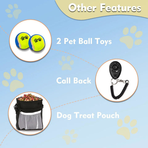 Backyard Dog Agility Course Set All In One Obstacle Kit With Pro Grade Hurdles Jump Ring featuring pet ball toys and treat pouch