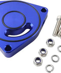 Honda Civic Turbo Valve Plate Spacer BOV 1.5T Billet Upgrade Mods For Coupe Blue Boost Ready Easy Install High Performance