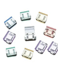 Set Of 10 Invisible Hem Clips For Pants No Sew Quick Fix Pants Hem Shortening Clips Mixed Color Easy To Use Inner Side Design
