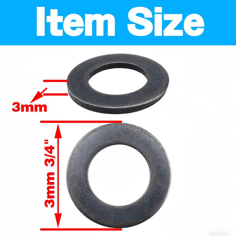 Heavy Duty Steel Build Badass Black Clutch Spacer Shim Washers Precision Drop In Fit For Mini Bikes Go Karts And Small Block Engines Sick Durability No Sweat Installation