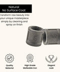 Half Inch Coupling Set For Black Iron Pipe Fittings, Industrial Threaded, Raw Unfinished Metal For DIY Shelving, Rustic Modern Farmhouse Decor, Built To Last, Grab And Go Install, 6 Pack displaying natural finish.