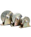 Top Shelf Sliding Door Roller Set Got You Covered With Rust Proof Plated Steel Track Wheels And Precision Bearings For Slick Quiet Rolling On U V Or H Tracks Durable three-piece 30mm wide roller set.