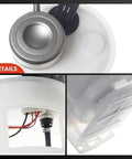 Close-up of Drop In Electric Fuel Pump Module with Sending Unit for Dodge Dakota 1997-1999, 15 Gallon Tank, OE Grade.