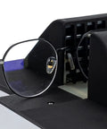 Straight Up Badass 1500W Eyeglasses Frame Heater Featuring Hot And Cold Air Switching Adjustable Ceramic Blower for repairing glasses.