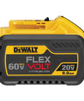 20/60V Max Flex Battery 9Ah Heavy Duty Lithium Battery For Power Tools, Long Lasting Power, Universal Fit For 20V And 60V Systems