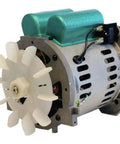 No Nonsense 3.0 HP Big Bore Air Compressor solid cast iron pump with cooling fan for workshop use.