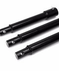 Auger Extension Drill Bit Set For Post Hole Diggers With 8 Inch, 12 Inch, And 20 Inch Lengths, Fits Three Quarter Inch Shafts