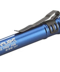 Stylus Pro COB 160 Lumen USB Rechargeable Magnetic Penlight With Pocket Clip And USB Cord Blue Three Modes High Low Flash