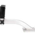 HECASA 90° adjustable trolling motor bracket, deck-mount, aluminum & nylon for kayak or canoe