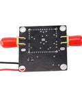 Top view of wideband demodulating logarithmic amplifier for RF monitoring 1 MHz to 8 GHz with 70 decibel dynamic range accurate RSSI output