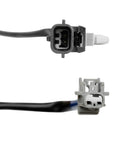 Close-up of connectors for Chrome Driver Side Exterior Door Handle With Sensor And Smart Keyless Entry For Nissan 2009 2018 Sentra Murano Maxima Leaf Front Left Replacement Easy Install OEM Design Plug And Play.