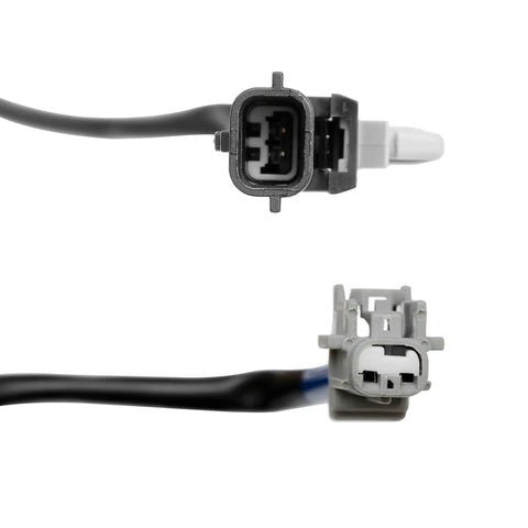 Close-up of connectors for Chrome Driver Side Exterior Door Handle With Sensor And Smart Keyless Entry For Nissan 2009 2018 Sentra Murano Maxima Leaf Front Left Replacement Easy Install OEM Design Plug And Play.