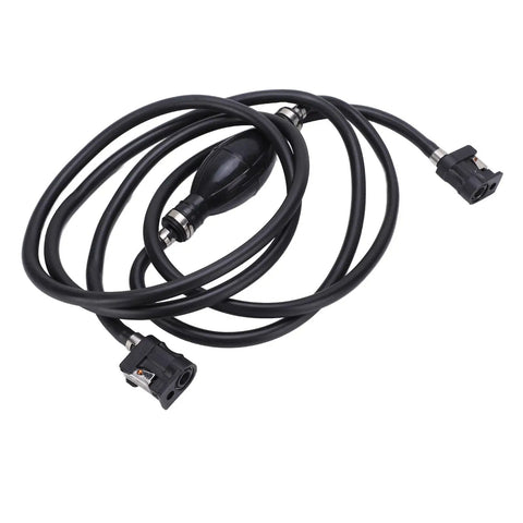 Outboard Boat Fuel Tank Connectors Kit With Lightweight Rubber Hose And Quick Connect Button For Hidea Motors And Other 85HP Class Engines Easy To Use Fuel Transfer Pump Kit For Offshore Tubing And Reliable Fuel Handling
