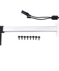 Rock Solid Linear Actuator Replacement For Power Recliner And Lift Chair Featuring 12 Inch Stroke with mounting screws.