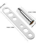 All In One Welding Nozzle Tips Kit With Contact Tips Protectors Connectors Insulation Caps And Wrench for MIG and TIG tools