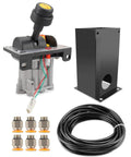 PTO Hoist Control Valve Air Kit With Kickout For Dump Truck Tipper Hydraulic System K90 shown with components