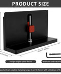 Heavy Duty CNC Aluminum Right Angle Spline Jig Set with adjustable clamping for 5 to 42 mm frame thickness.