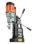 Beast Magnetic Drill Press For Metalwork With 1550W Power, 2.4 Inch Coring Diameter, angled view showing controls
