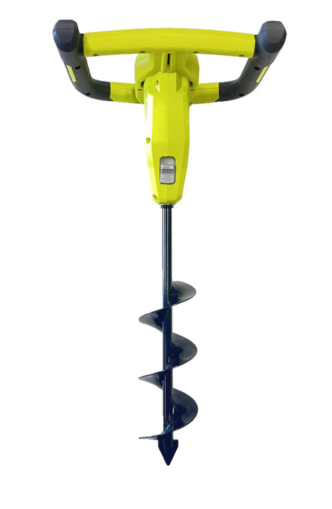 Power Through Dirt With This Cordless Earth Auger Tool Only 18V One Plus Ready For Planting 3 Inch Quick Connect Auger Bit