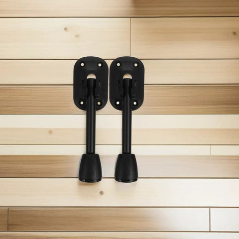 Two Pack Foldable Iron Table Legs For Coffee Table Black Metal Furniture Hardware With Stable Support And Modern Sleek Look