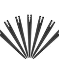 100 Pack Drip Irrigation Stakes For One Quarter Inch Tubing, Tube Holder Stakes For Emitter Support, Greenhouse Garden Beds And Pots