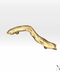 Branch Shaped Cabinet Handle Dope Farmhouse Vibe Solid Brass Drawer Pull With Antique Gold Finish