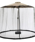 Keep Bugs Out With A 9 Foot Patio Umbrella Bug Screen Featuring A Zipper Door And Breathable Polyester Netting For The Ultimate Outdoor Mosquito Shield For Your Patio Umbrella Not Included