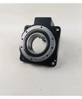 Heavy Duty Hollow Rotary Actuator With Slick Rotation Platform Built Tough For Shop Projects featuring a close-up view of the cast iron frame.