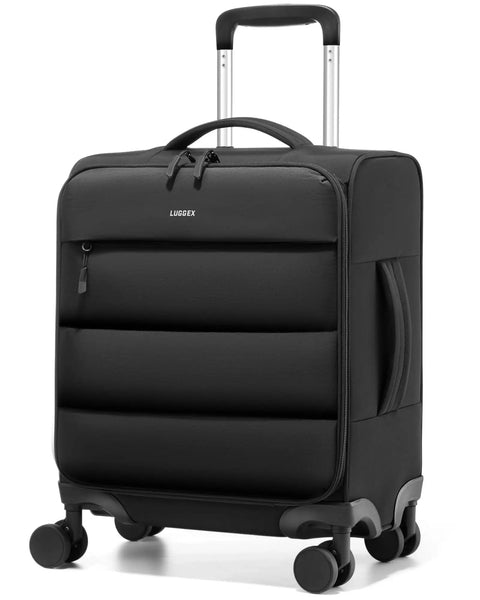 Underseat Carry On Luggage With Smooth Spinner Wheels, Lightweight Softside Suitcase For 2 Day Travel, Airline Approved