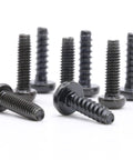 Straight Up Replacement Screws M4 X 14 Millimeter For Television Stand Mounting Hardware Compatible With Samsung TV Legs, dark screws
