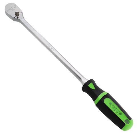 90T 1/4 Inch Drive Ratchet With Reversible Flex Head And Ergonomic Handle for auto repairs, chrome finish