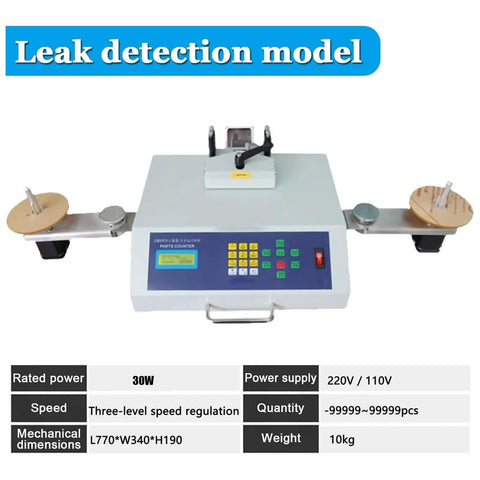 SMD Components Counter With Digital LCD Display And Leakage Detection on SMT tape reels, 770x340x190mm, 10kg