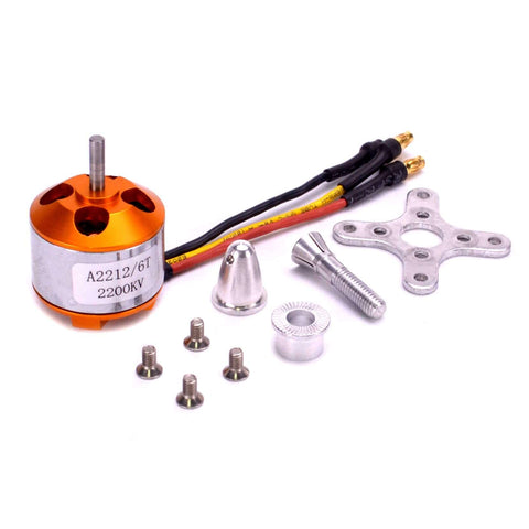 RC Fixed Wing Planes And Multirotors 2212 2200KV Brushless Motor SG90 9G Micro Servo 30A ESC And 6035 Propellers Combo Kit components