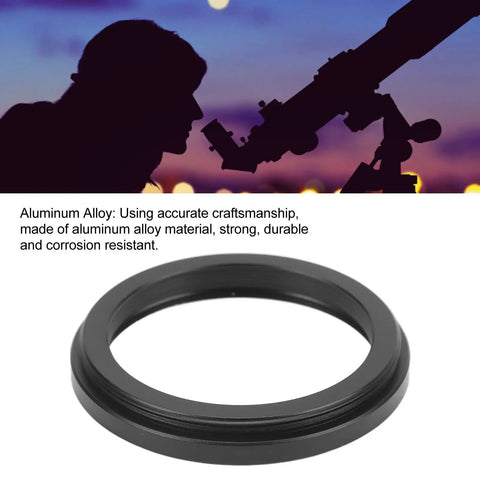 M48 To M42 Telescope Adapter Ring 0.75mm Thread Pitch, M48 Male To M42 Female Converter For Astrophotography, aluminum alloy
