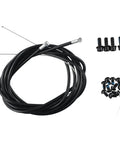 Real Deal Mechanical Disc Brake Set For Mountain Bikes Front And Rear With 160Mm Rotors Wire Control Alloy Calipers Black Silver Complete Kit accessories including wire control cables and bolts