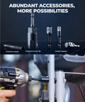 All In One Impact Nut Driver Set For DIY Enthusiasts With 38 Pieces Includes Metric And SAE Nut Drivers Deep Nut Drivers