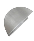 Heavy Duty Aluminum Door Pull Handle, Double Sided Push Pull For Front Doors And Glass Doors, Large Half Round