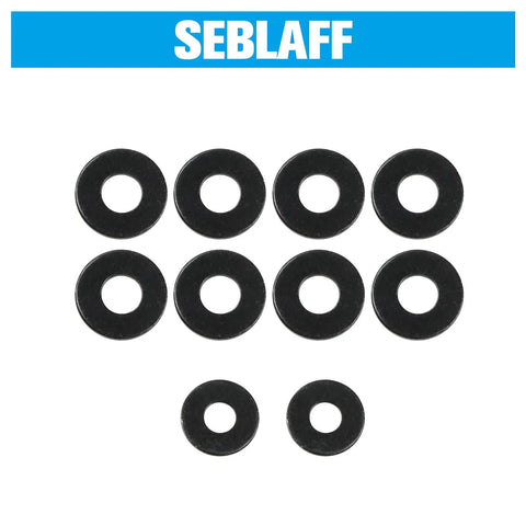 Black washers set displayed on white background, labeled SEBLAFF