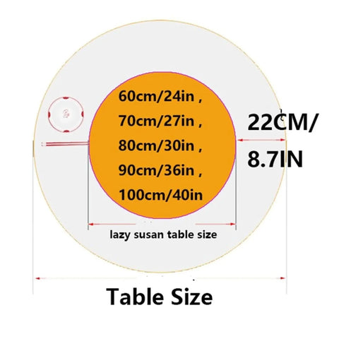 Heavy Duty 30 Inch Lazy Susan Turntable Built Different With Premium Solid Teak Wood spins smooth with size dimensions.