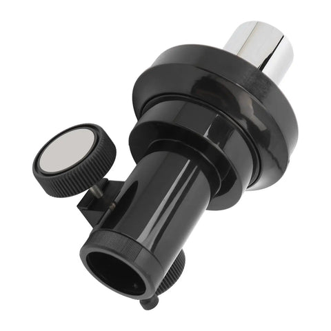Easy Install 90mm ABS Telescope Focuser Seat Mount for 1.25 Inch Eyepieces, showing secure side fixing screws for stable precise micro focusing.