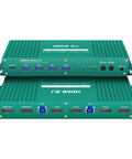 Level Up Your Desk Setup With This Dual Monitor Hdmi Kvm Switch For Two Pc And Two Screens Featuring Hdmi 2.1 Support with USB ports.