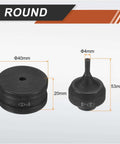 Hydraulic Hole Punch Die Set For 4mm Round Hole 40Cr Steel Electric Punching Kit dimensions and design in black