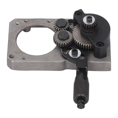 Lathe Headstock Assembly With 20T, 25T, And 45T Gear Set For Mini Lathes, showing aluminum alloy body and gears