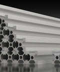 10 Pack 48 Inch T Slot Aluminum Extrusion 2020 European Standard Anodized Linear Rail For 3D Printers And CNC DIY Projects 1220mm Silver