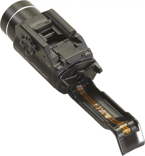 Glock Style Contour Remote Pressure Switch For TLR 1 And TLR 2 Series Lights On Glock Frames 17 22 19 23, top view.