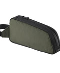 Green Frame Storage Pouch For Cycling Top Tube Bag And Bikepacking Gear, Ride Ready Road Bike Frame Organizer.