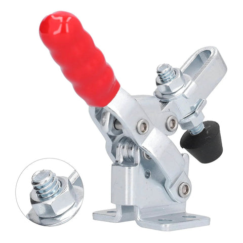 Heavy Duty Toggle Clamp With 330.7 Lb Holding Capacity, Quick Release Hold Down Clamp For Woodworking Jigs And Fixtures