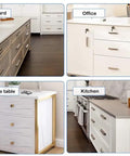 Heavy Duty Soft Close Drawer Slides With Full Extension Three Fold Side Hanging Ball Bearing Rails 550mm 22 Inch Black Built To Last Cold Rolled Steel For Dresser And Cabinets installed in cupboards, office, bedside table, and kitchen.