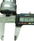 Digital caliper measuring Hydraulic Quick Coupler Dust Cap And Heavy Duty Plug Set For Three Eighths ISO Kubota Tractors