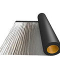 Hella Durable Two Millimeter Self Adhesive Roof Flashing Tape Waterproof Bitumen Underlayment With Aluminum Foil UV Resistant showing reflective surface and roll.